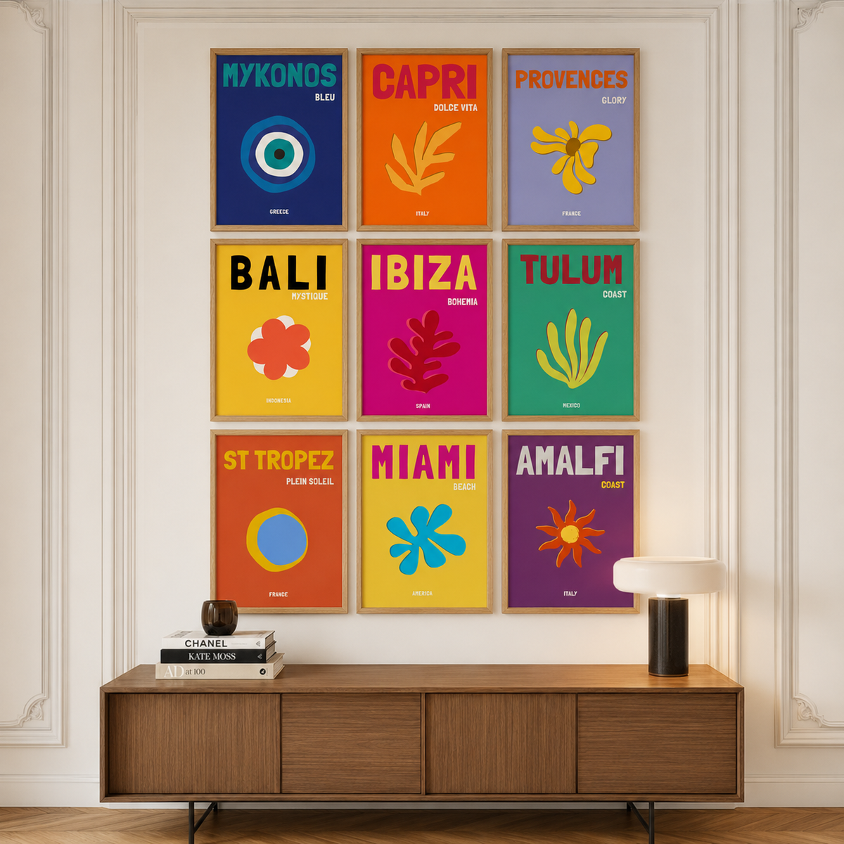 Collection d'affiches voyage graphiques – ADR Gallery