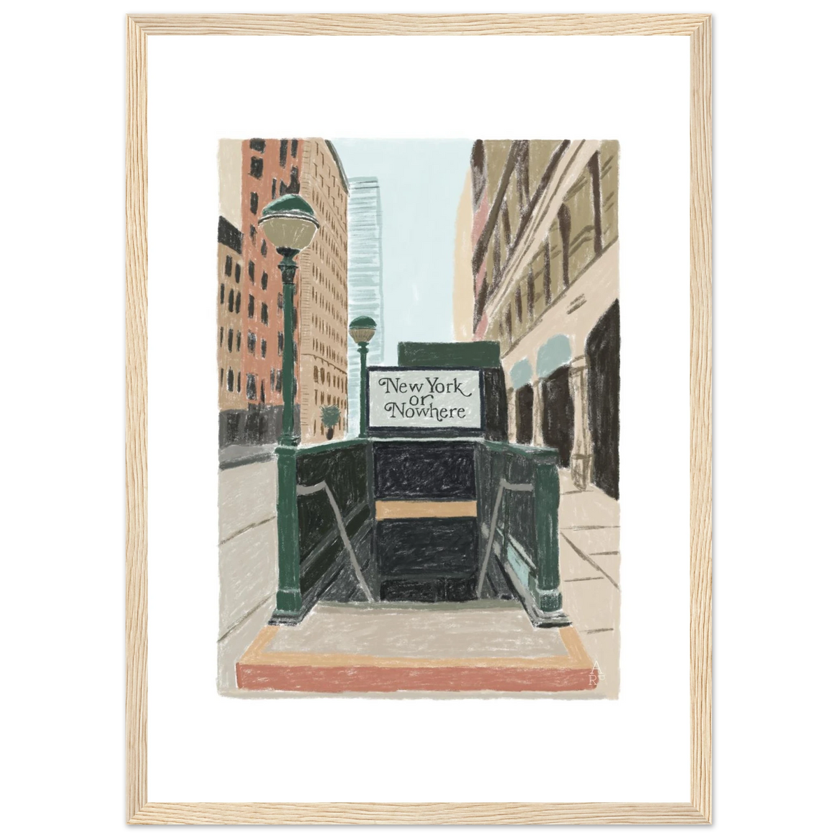 New Yorker or nowhere, illustration douce de la vie urbaine new-yorkaise