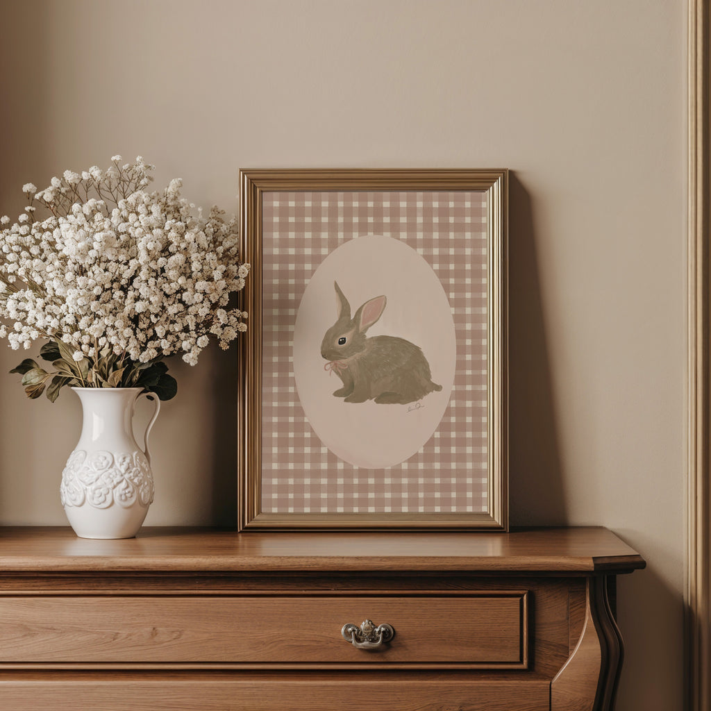 Petit lapin rose, affiche illustrée d'Émilie J. Ouellet – visuel 5