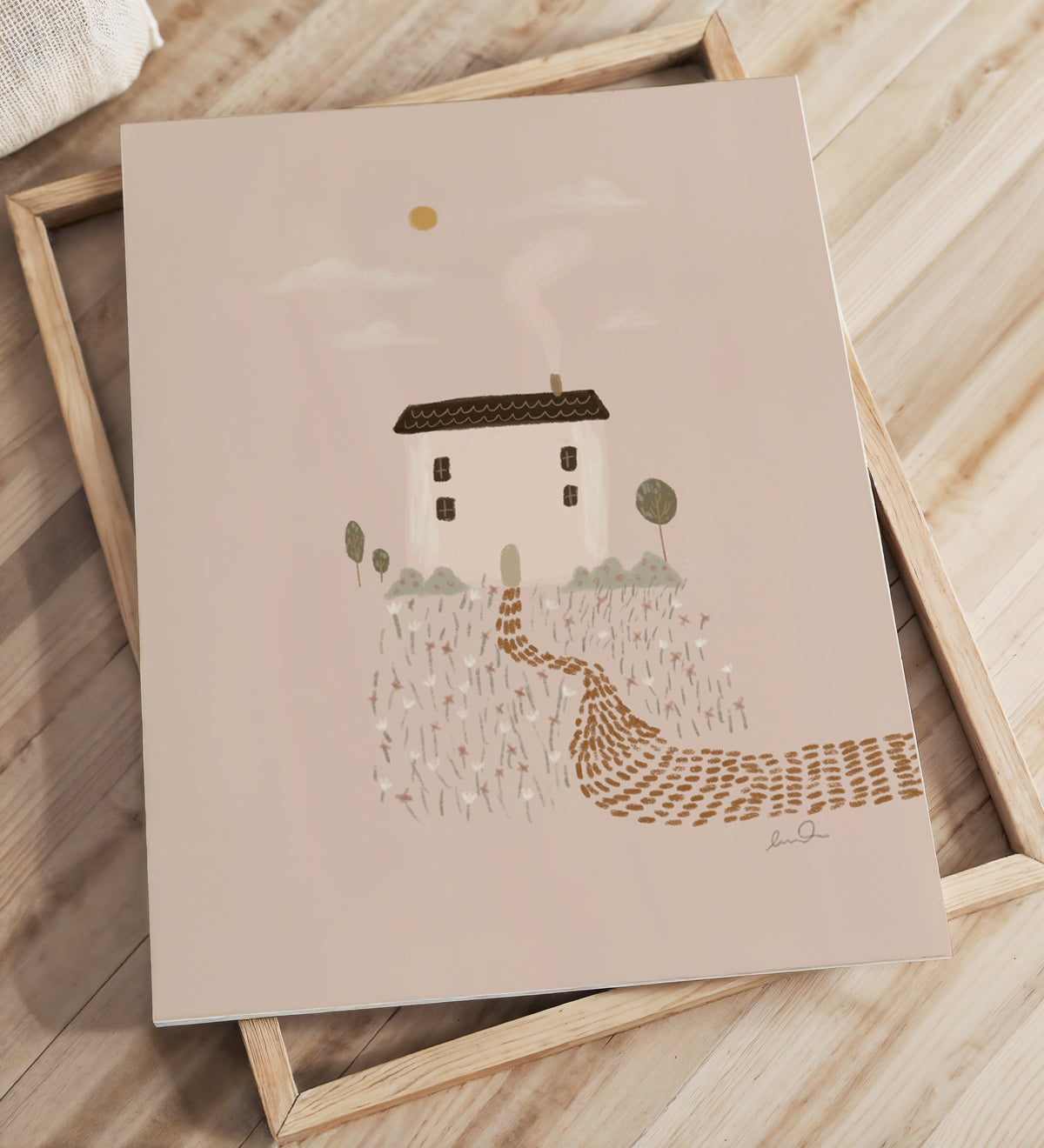 Petite maison, affiche illustrée d'Émilie J. Ouellet – visuel 9