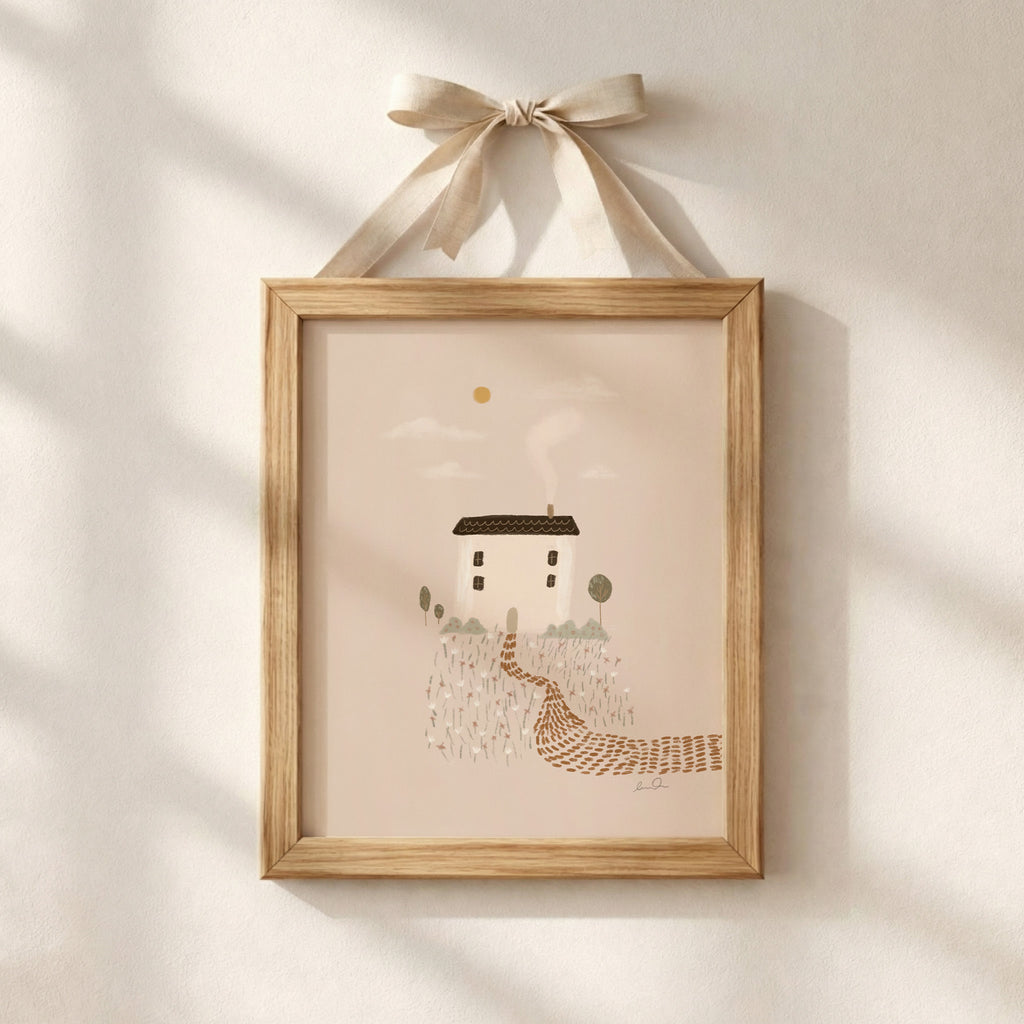 Petite maison, affiche illustrée d'Émilie J. Ouellet – visuel 4