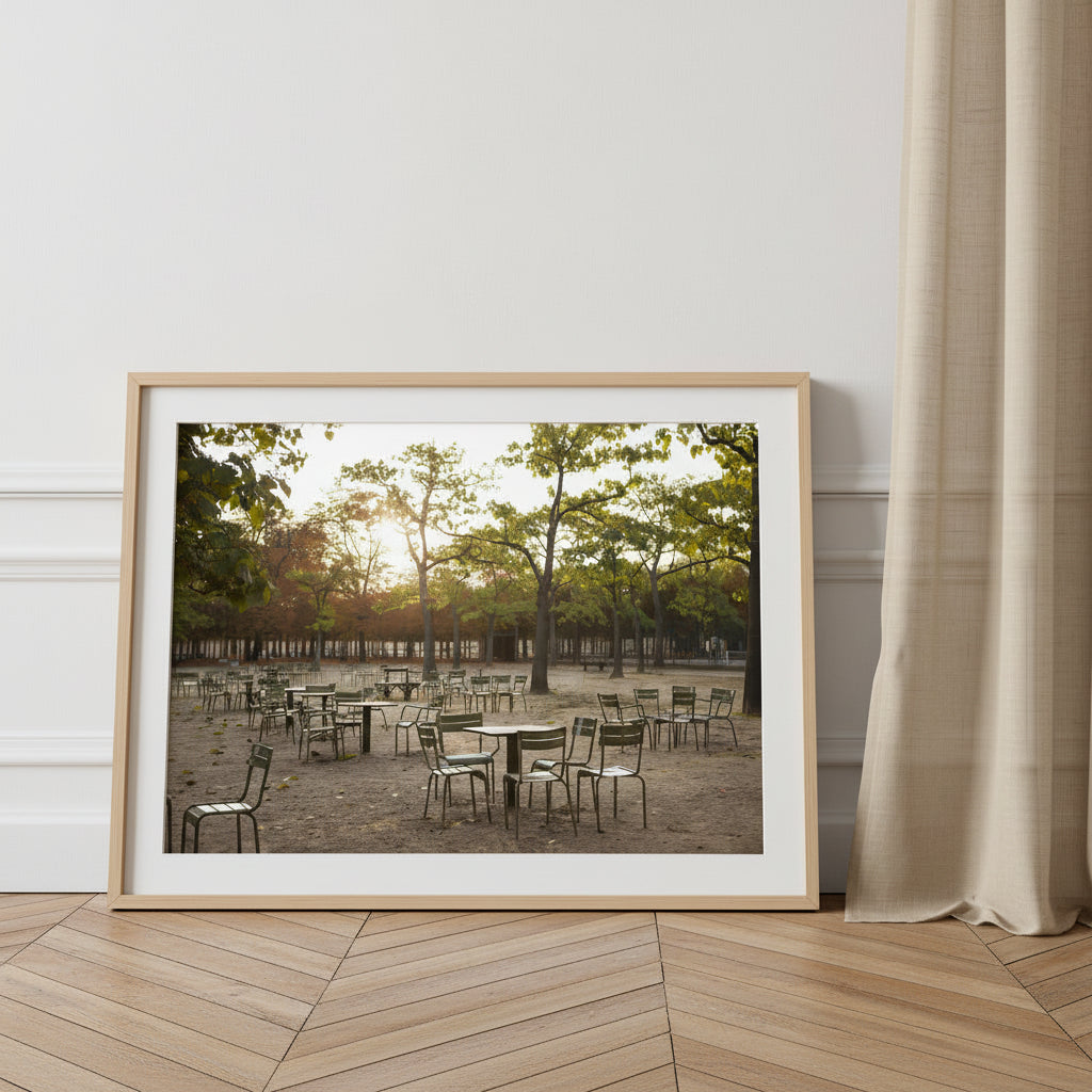 Photographie d'art Paris, Jardin du Luxembourg par Mohamed Khalil – tirage photo