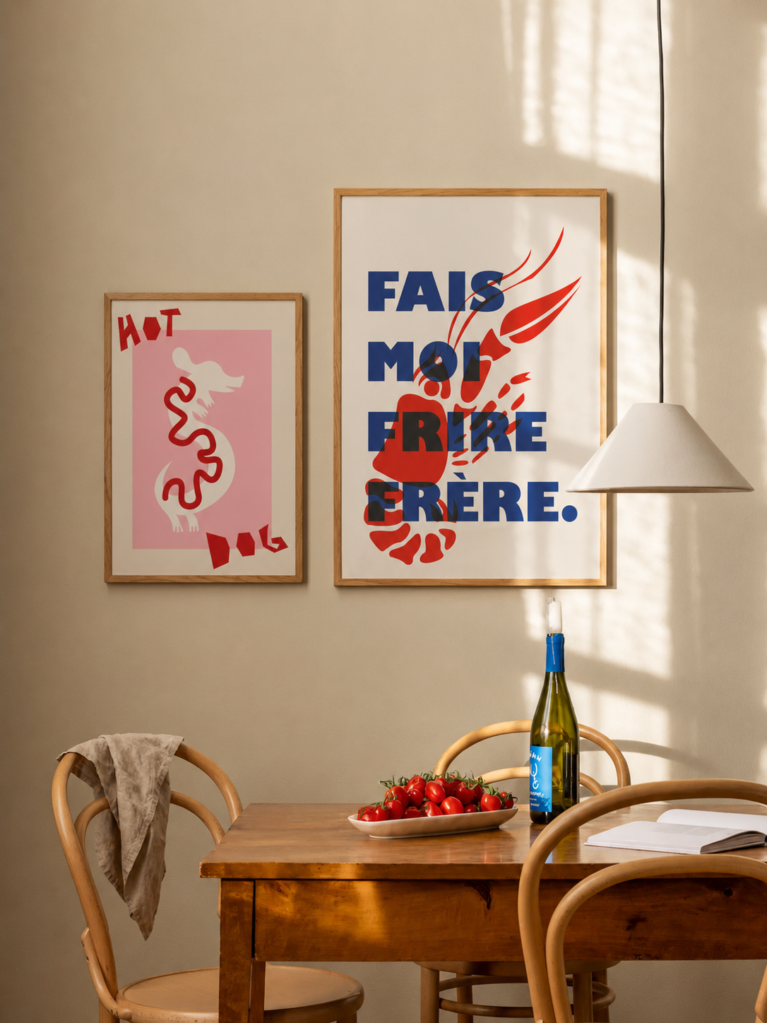 Collection papier poché de Julie Parmentier – affiches d'art ADR Gallery