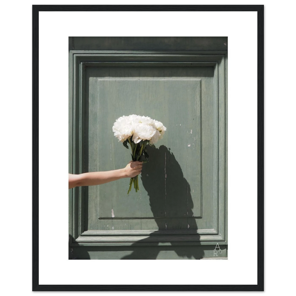 Le bouquet, nature morte photographique en lumière naturelle – Aude de Riberolles