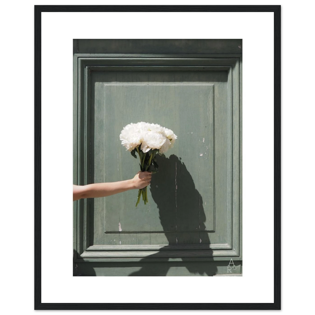Le bouquet, nature morte photographique en lumière naturelle – Aude de Riberolles