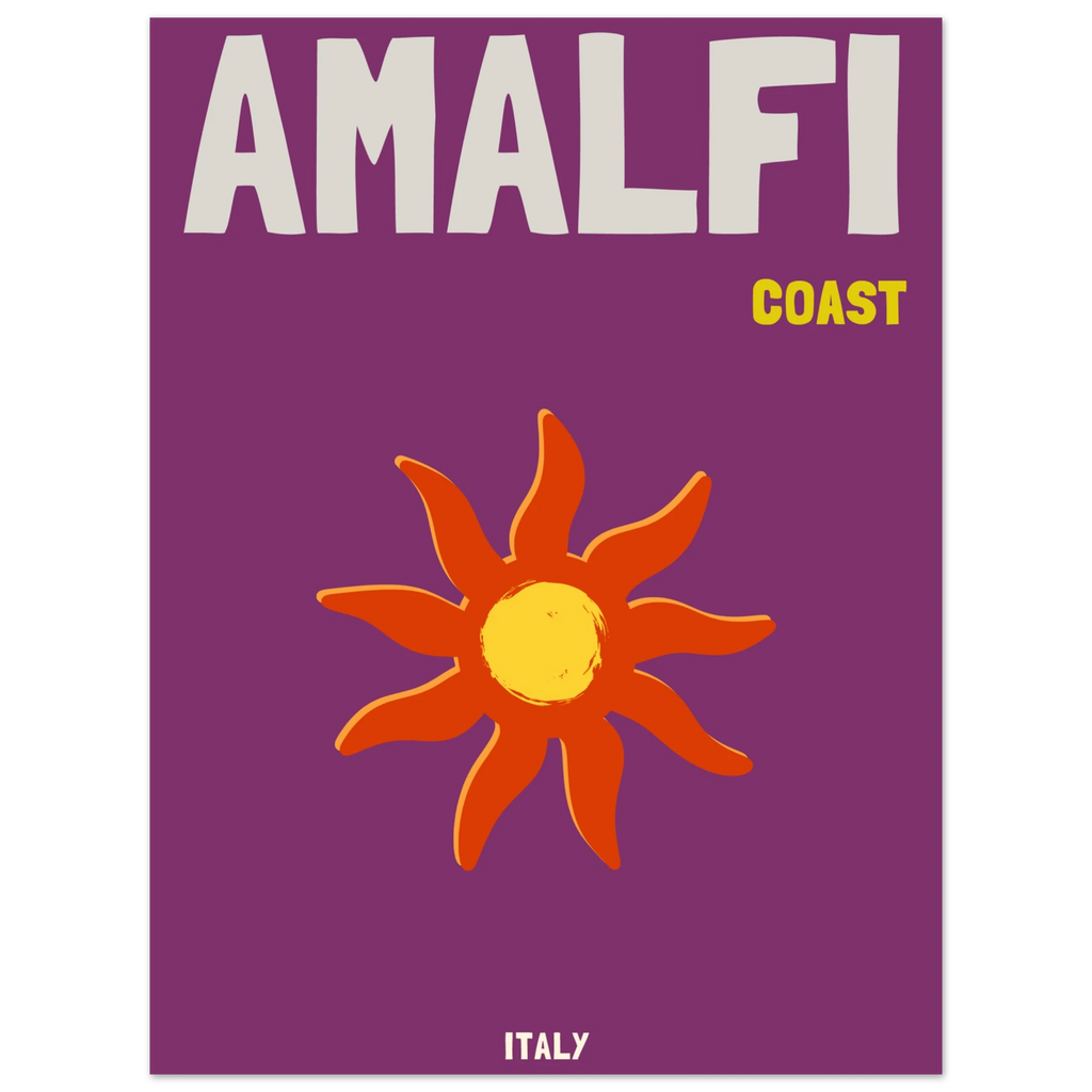 Affiche Amalfi Coast, décoration murale voyage – visuel 5