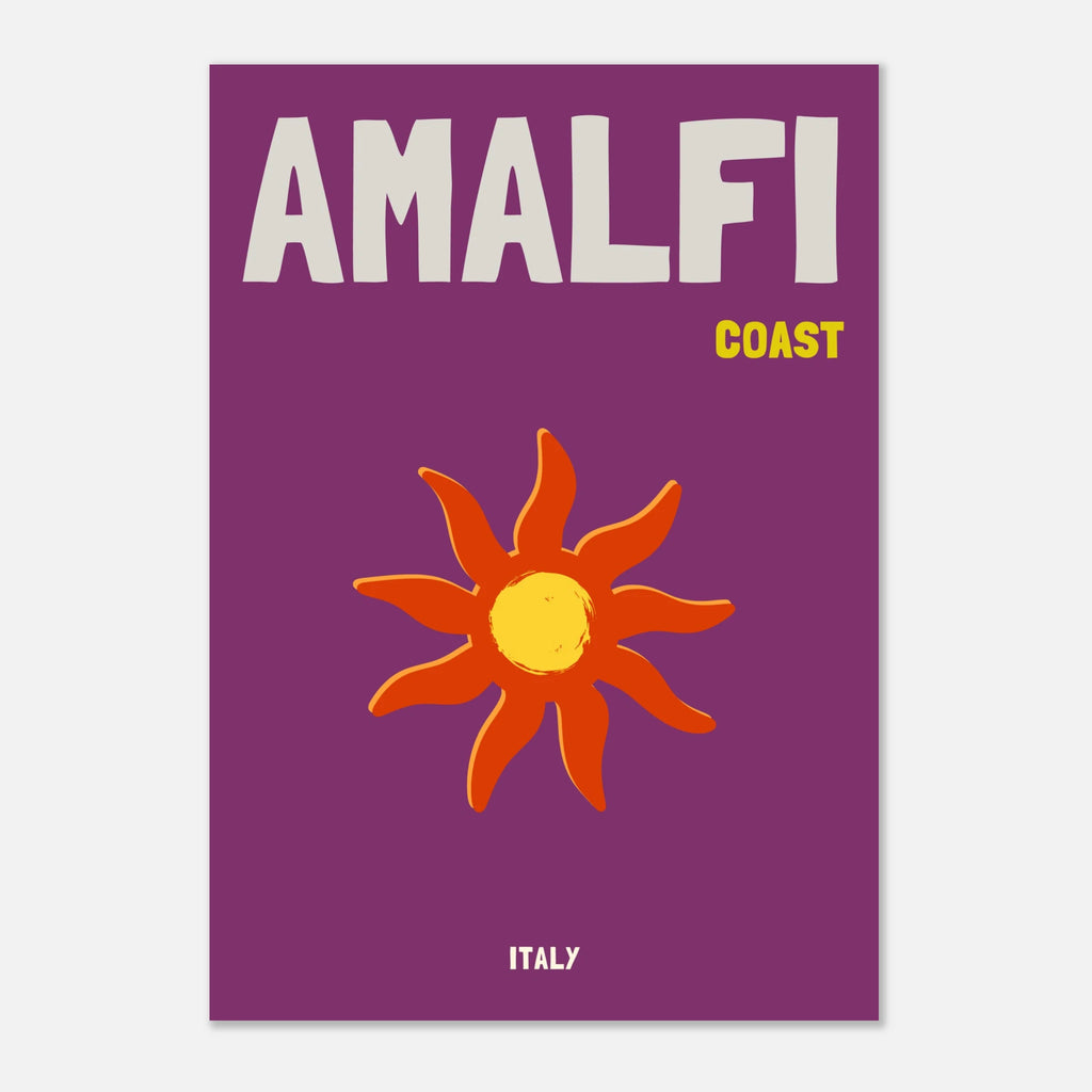 Affiche Amalfi Coast, décoration murale voyage – visuel 6