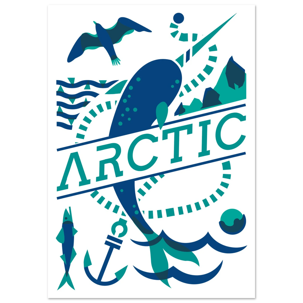 Artic, papier poché de Julie Parmentier – visuel 4