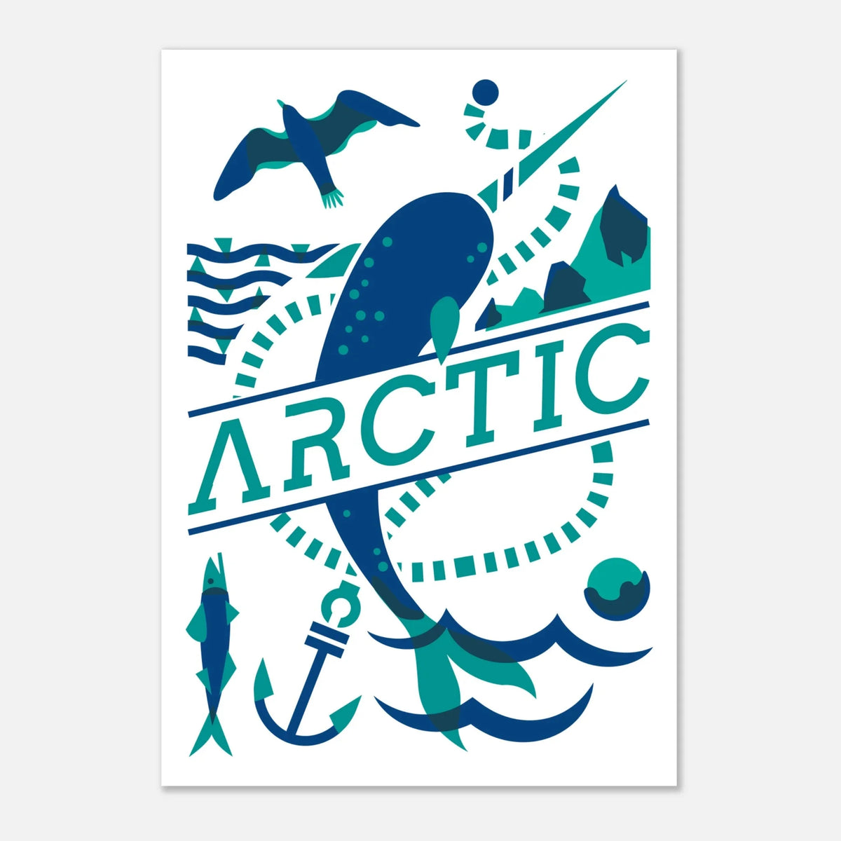 Artic, papier poché de Julie Parmentier – visuel 5