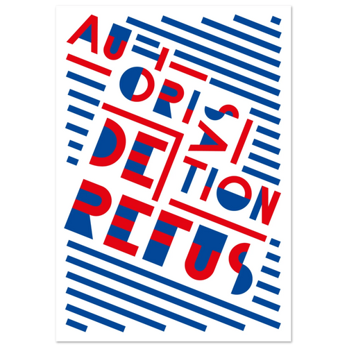 Autorisation, papier poché de Julie Parmentier – visuel 2