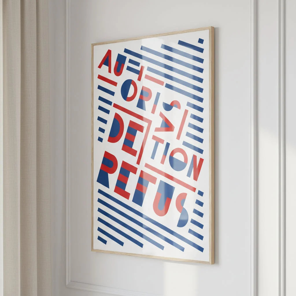 Autorisation, illustration en papier poché par Julie Parmentier – affiche encadrée