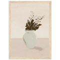 Bouquet de marguerites, affiche illustrée d'Émilie J. Ouellet encadrée – visuel 5