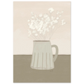 Bouquet de petites fleurs blanches, affiche illustrée d'Émilie J. Ouellet – visuel 7