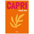 Affiche Capri Dolce Vita, décoration murale voyage – visuel 4