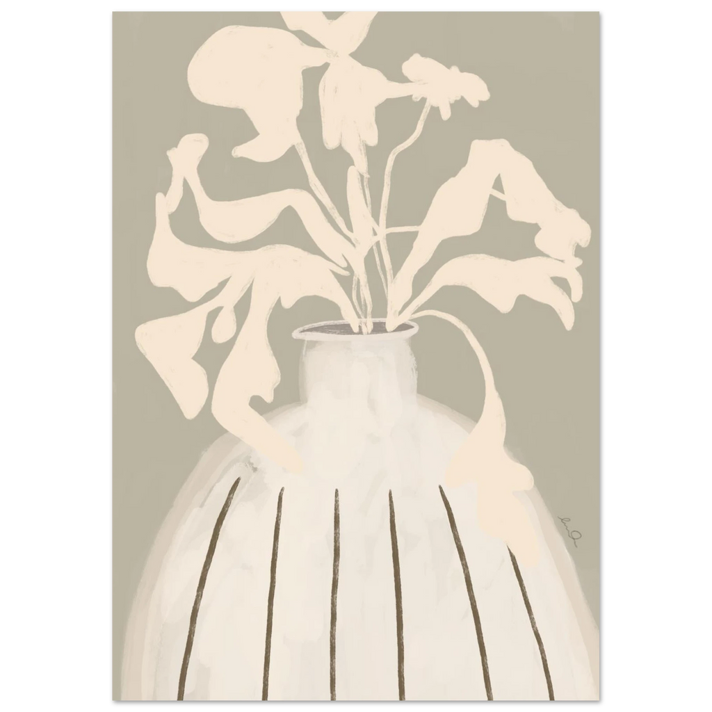 Composition florale, affiche illustrée d'Émilie J. Ouellet – visuel 4
