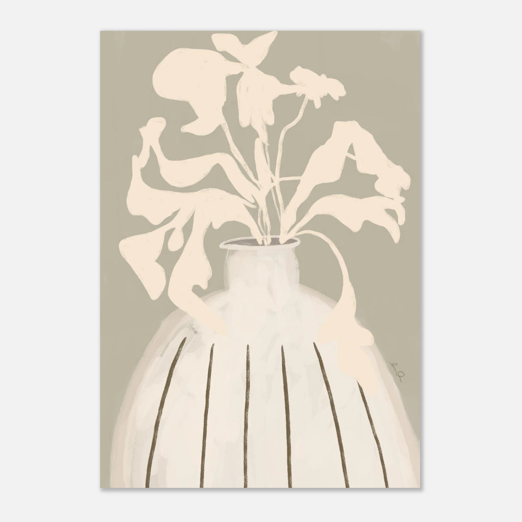 Composition florale, affiche illustrée d'Émilie J. Ouellet – visuel 5