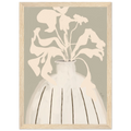 Composition florale, affiche illustrée d'Émilie J. Ouellet encadrée – visuel 8