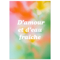 Affiche typographique « D'amour et d'eau fraiche », ADR Gallery – visuel 4