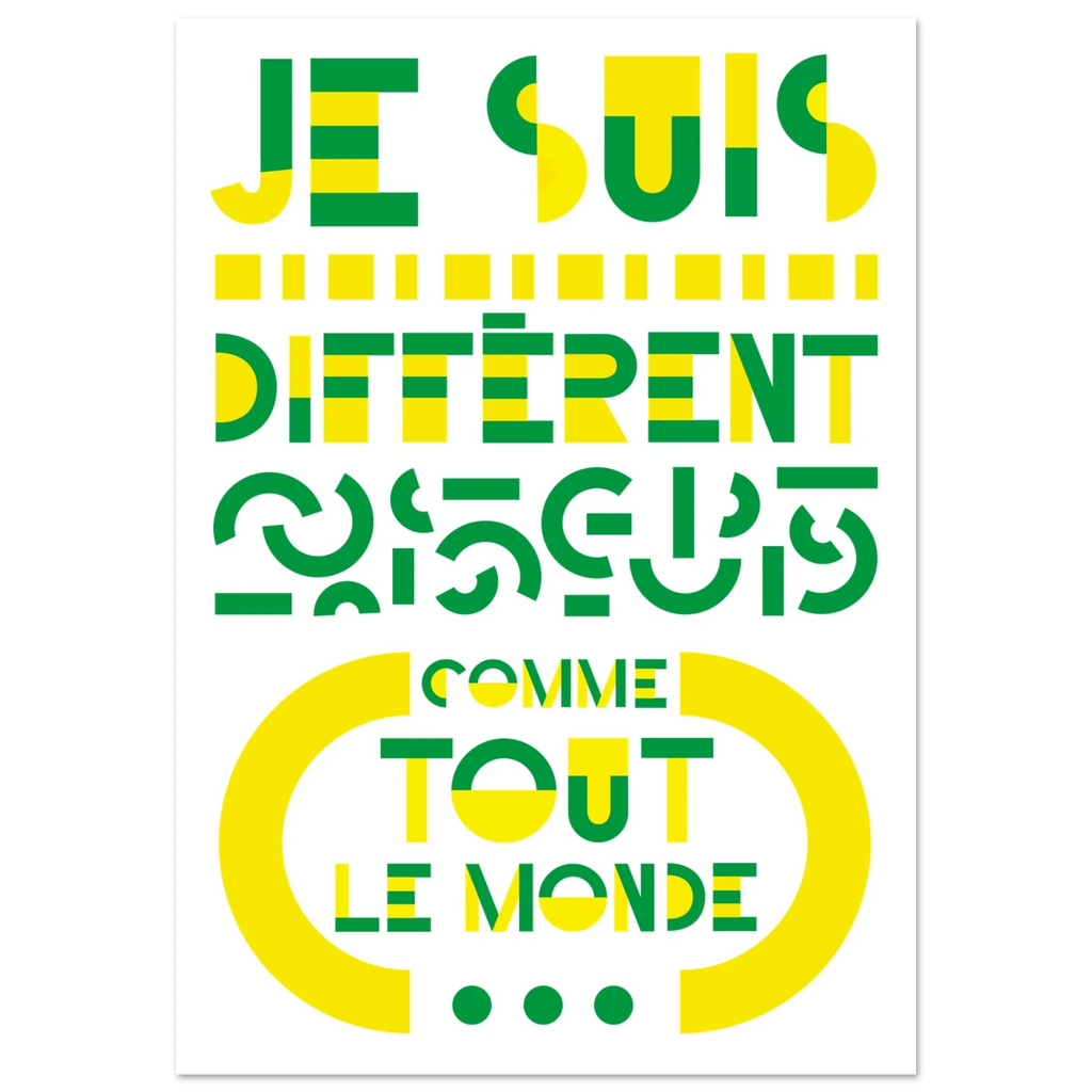 Différent, papier poché de Julie Parmentier – visuel 2