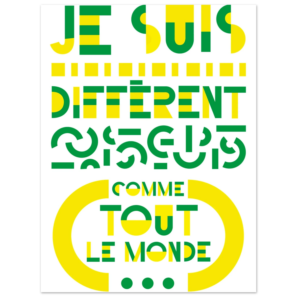 Différent, papier poché de Julie Parmentier – visuel 3