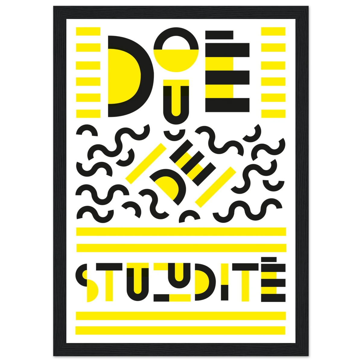 Doué, papier poché de Julie Parmentier encadré – visuel 8