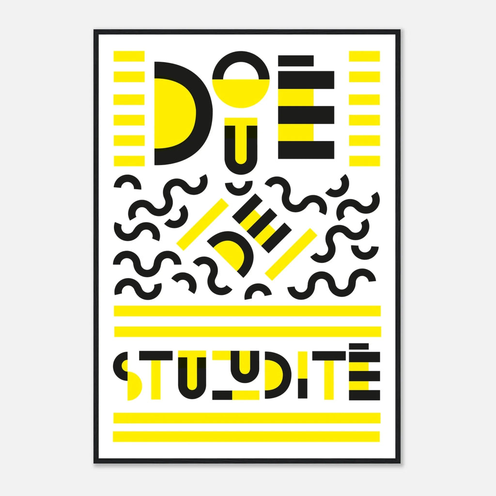 Doué, papier poché de Julie Parmentier encadré – visuel 9