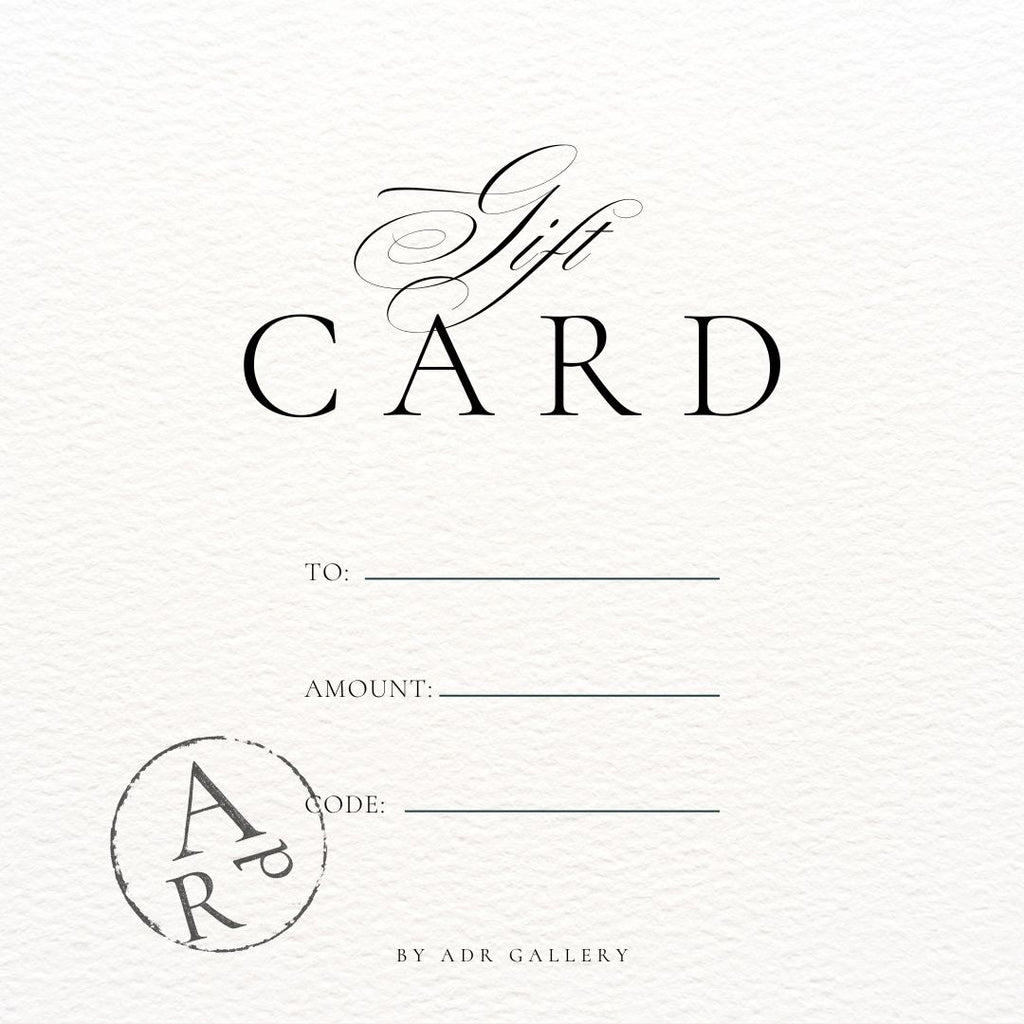 Carte cadeau ADR Gallery, galerie d’art en ligne – visuel 2