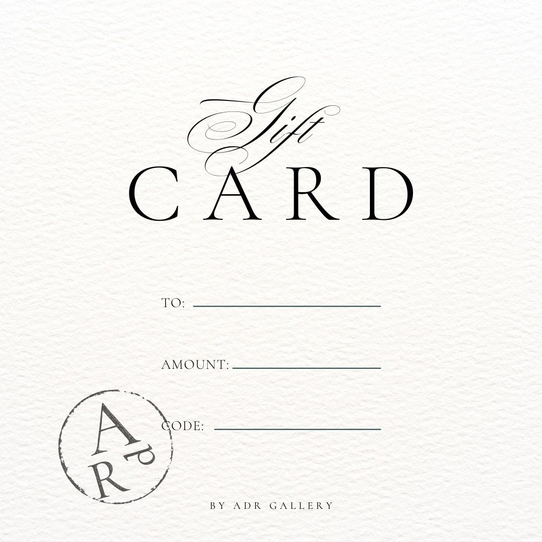 Carte cadeau ADR Gallery, galerie d’art en ligne – visuel 2