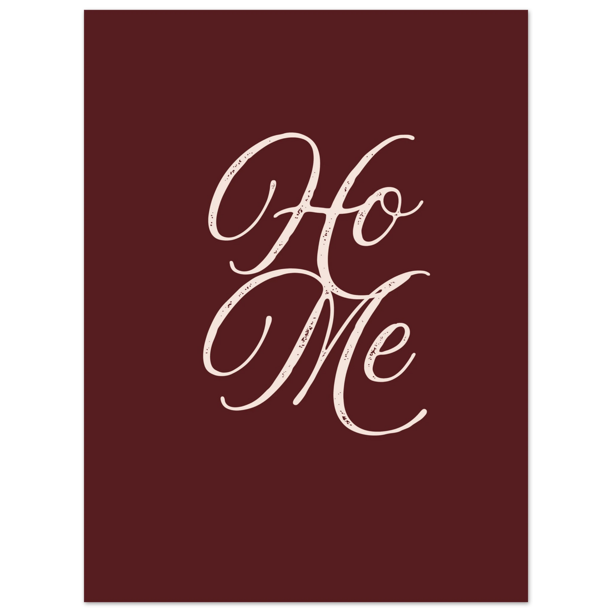 HOME Bordeaux, affiche sur papier mat premium – ADR Gallery