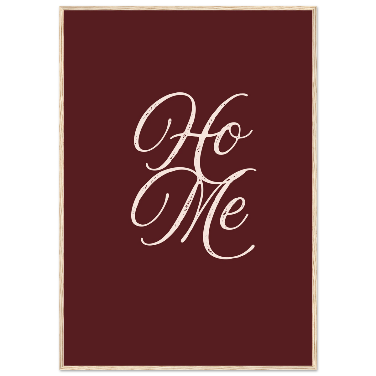 HOME bordeaux, affiche d’art encadrée – ADR Gallery