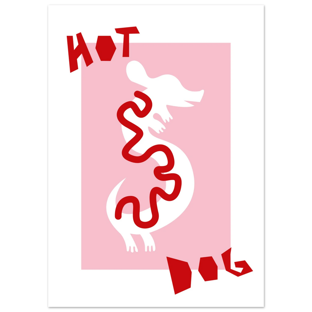 Hot dog, papier poché de Julie Parmentier – visuel 4