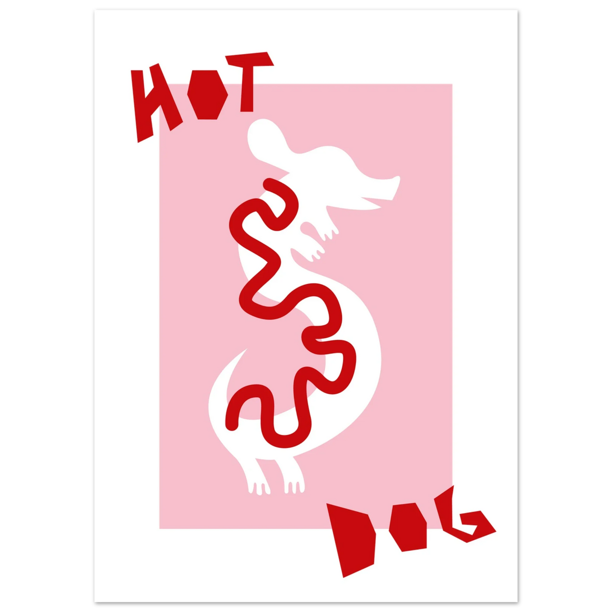 Hot dog, papier poché de Julie Parmentier – visuel 4