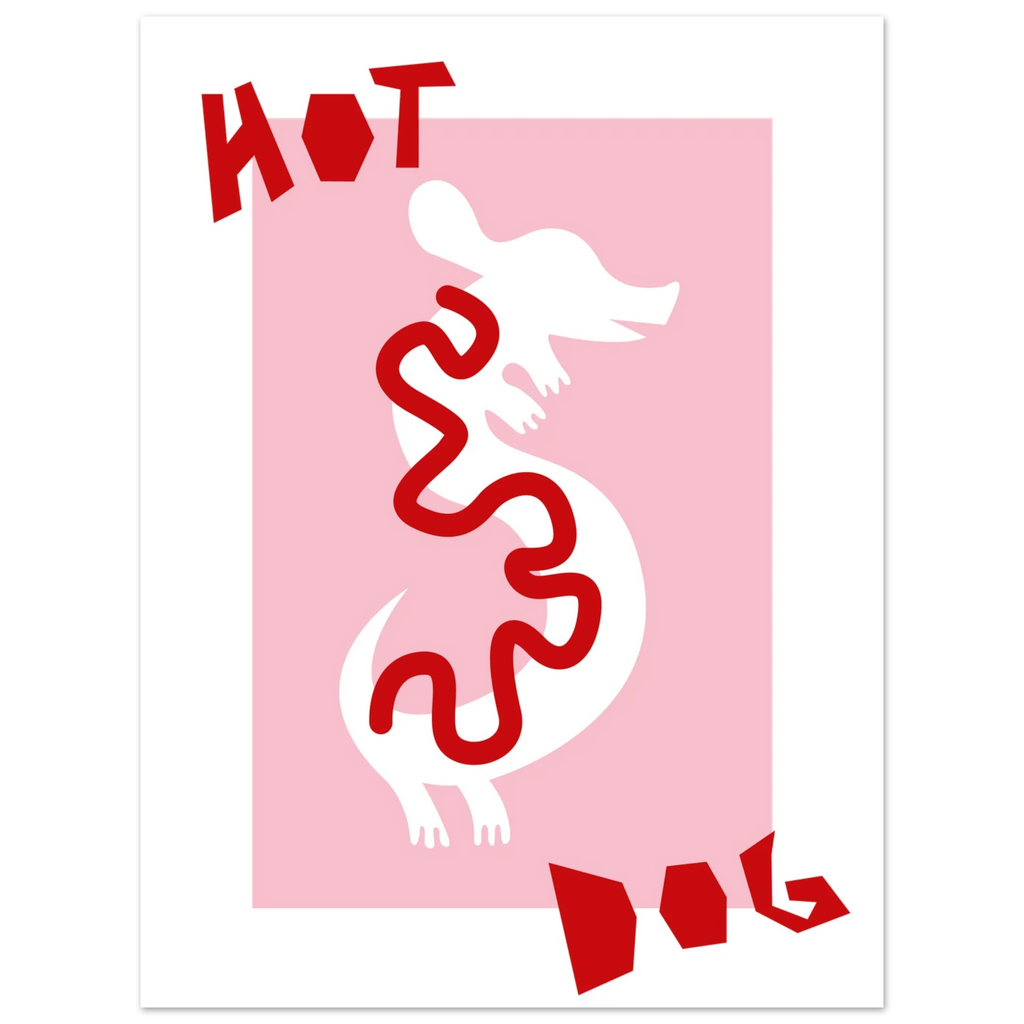 Hot dog, papier poché de Julie Parmentier – visuel 5