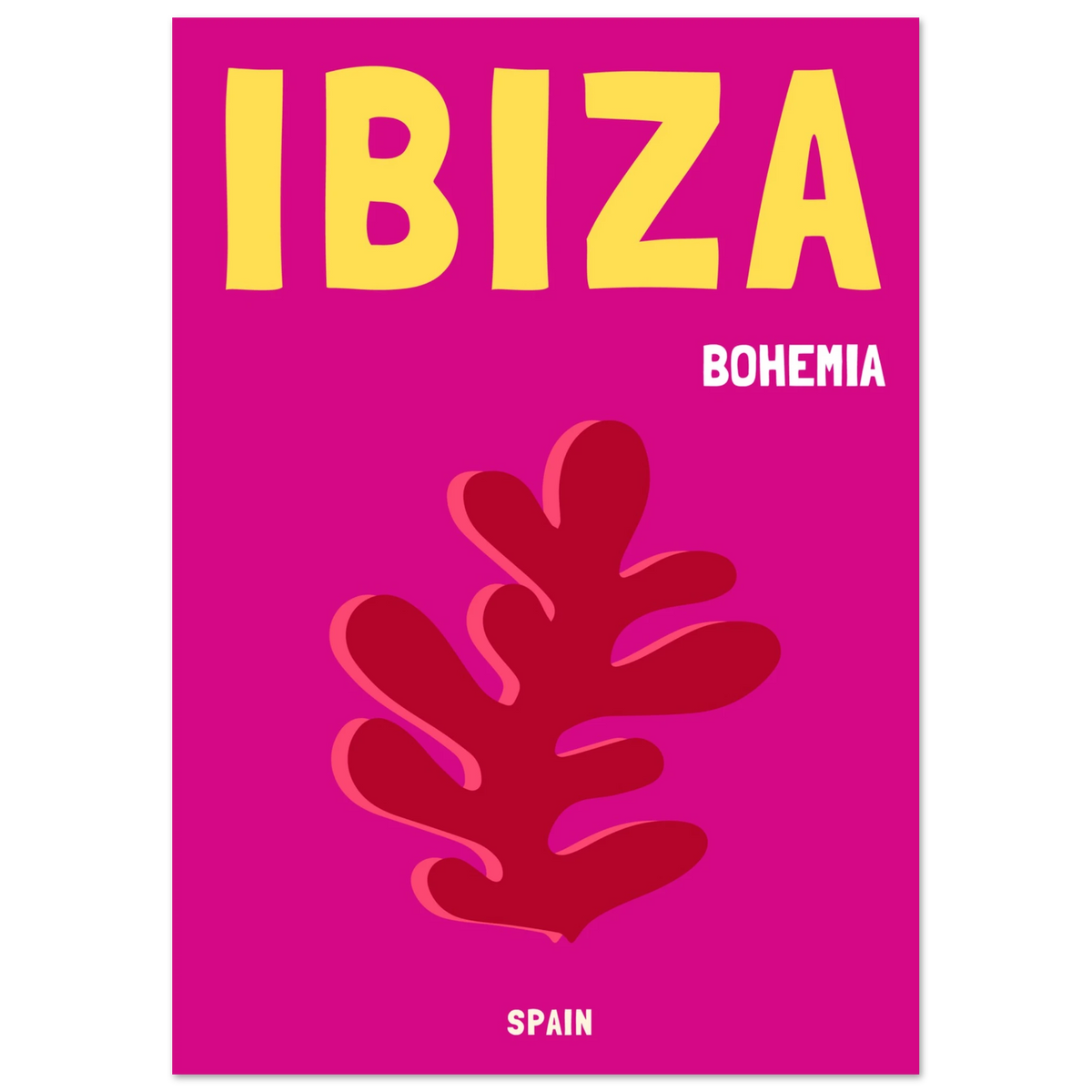 Affiche Ibiza Bohemia, décoration murale voyage – visuel 4