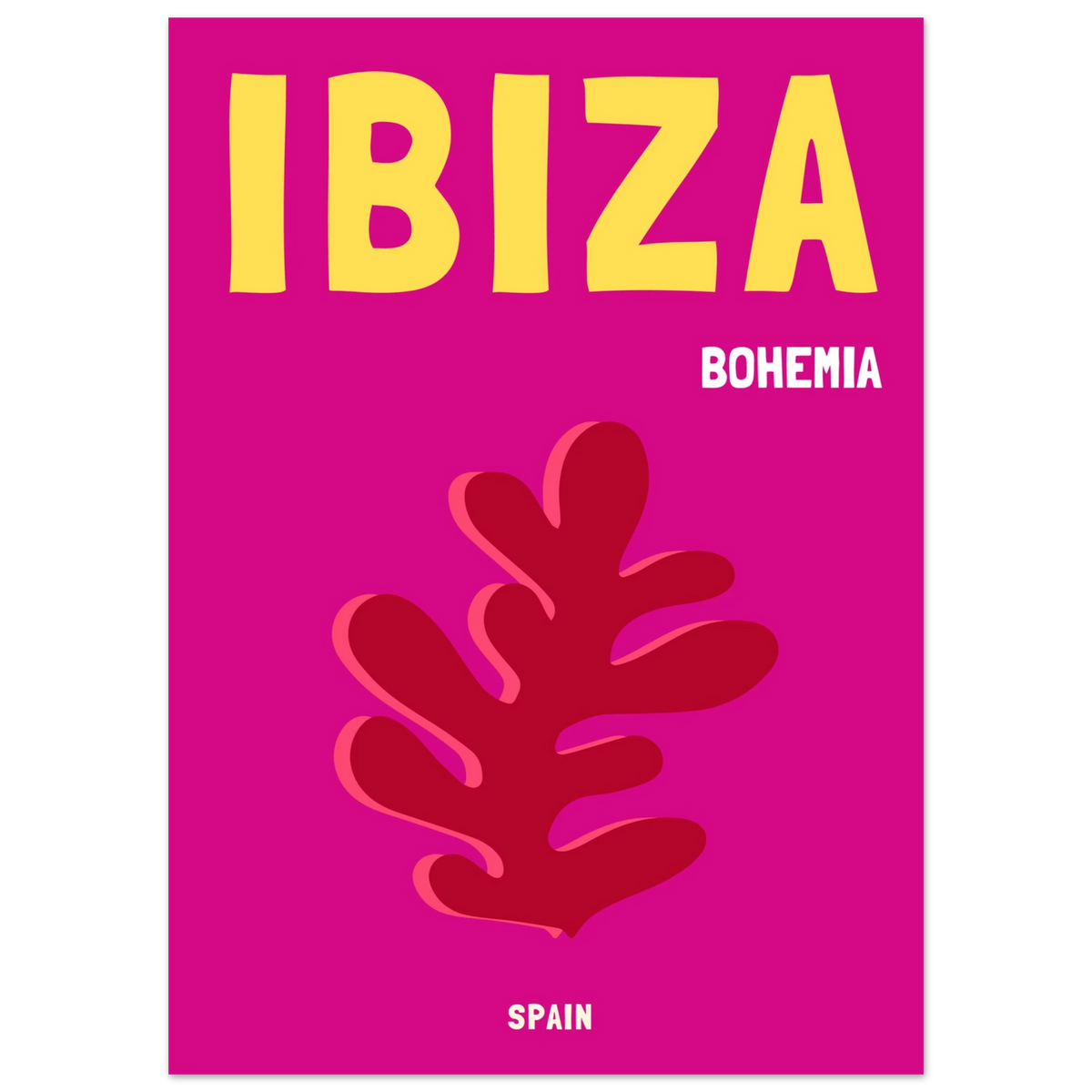 Affiche Ibiza Bohemia, décoration murale voyage – visuel 5