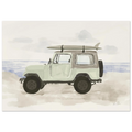 Jeep & surf, affiche illustrée d'Émilie J. Ouellet – visuel 3