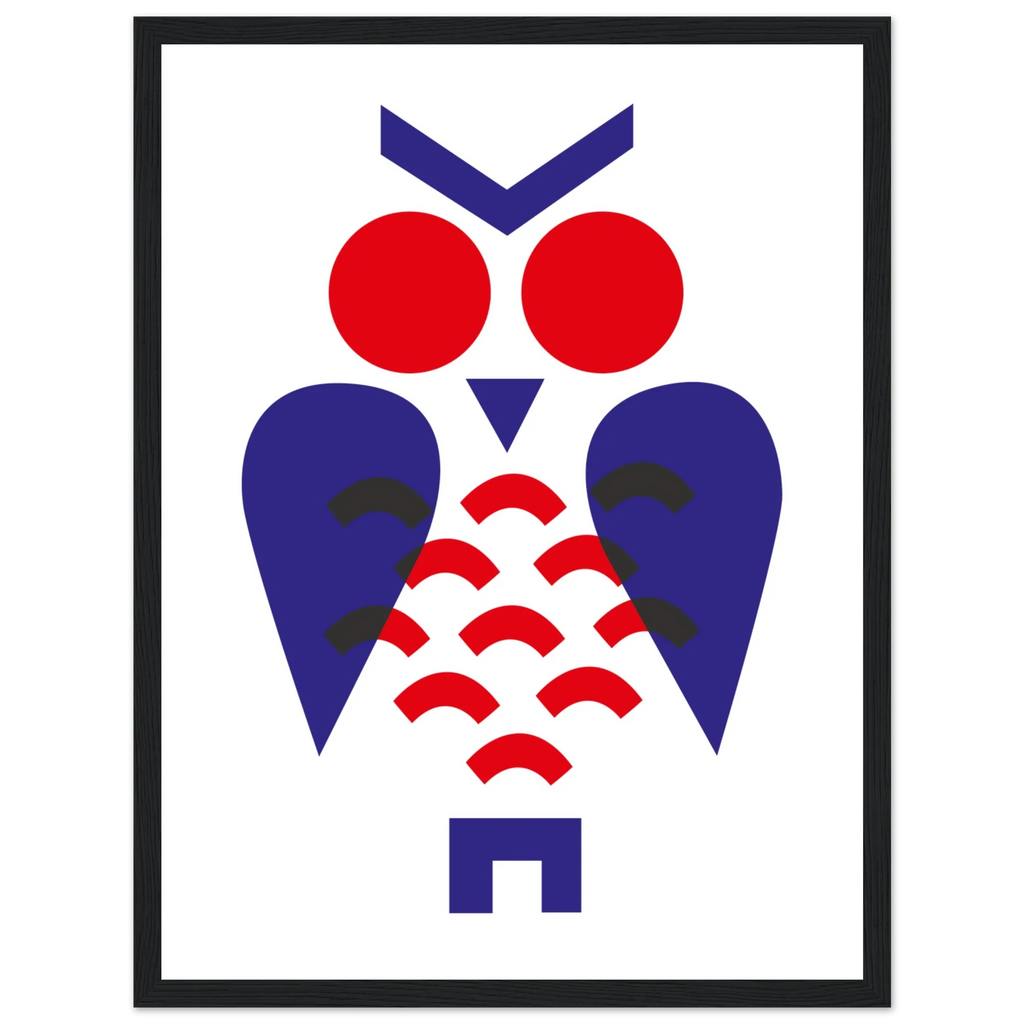 l'Observateur, papier poché de Julie Parmentier encadré – visuel 6