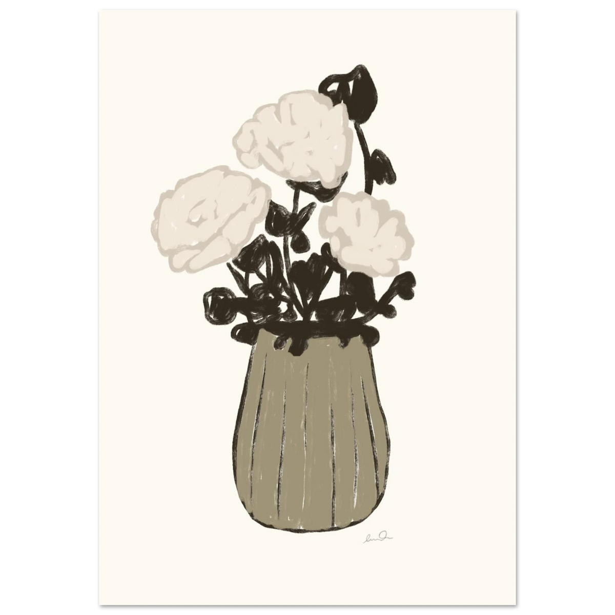 Le bouquet, affiche illustrée d'Émilie J. Ouellet – visuel 4