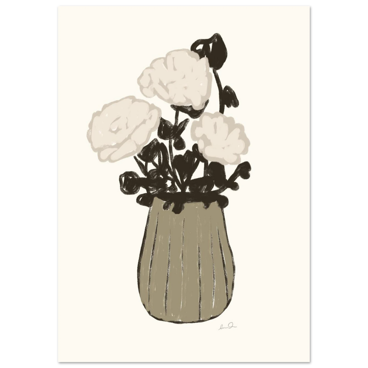 Le bouquet, affiche illustrée d'Émilie J. Ouellet – visuel 5