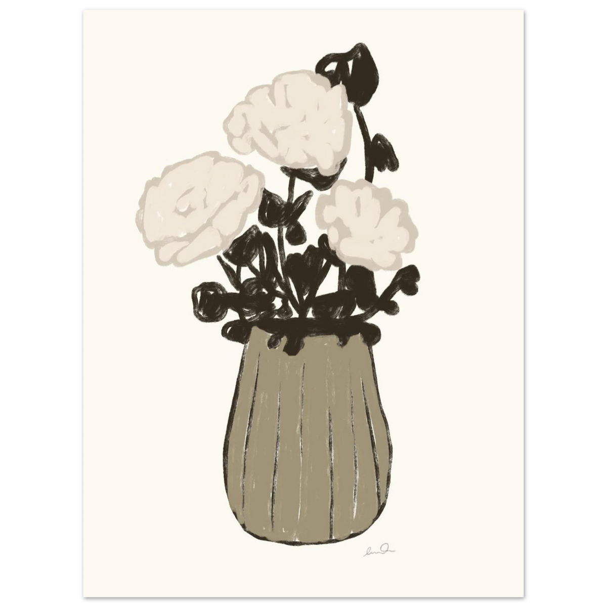 Le bouquet, affiche illustrée d'Émilie J. Ouellet – visuel 6