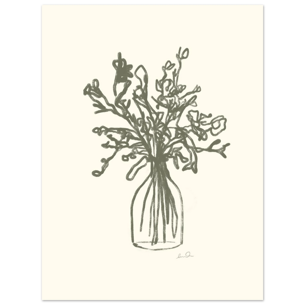 Le bouquet, affiche illustrée d'Émilie J. Ouellet – visuel 6