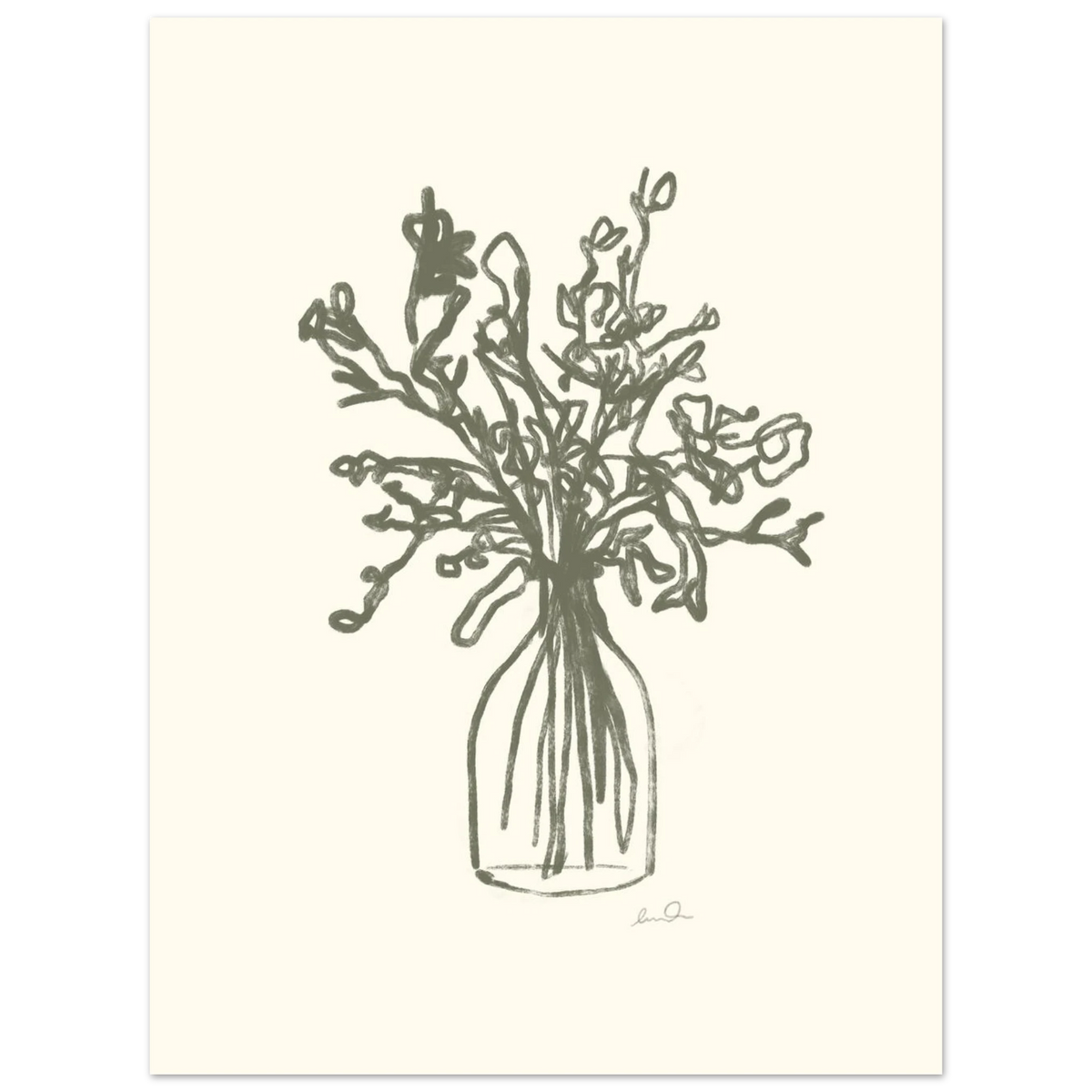 Le bouquet, affiche illustrée d'Émilie J. Ouellet – visuel 6