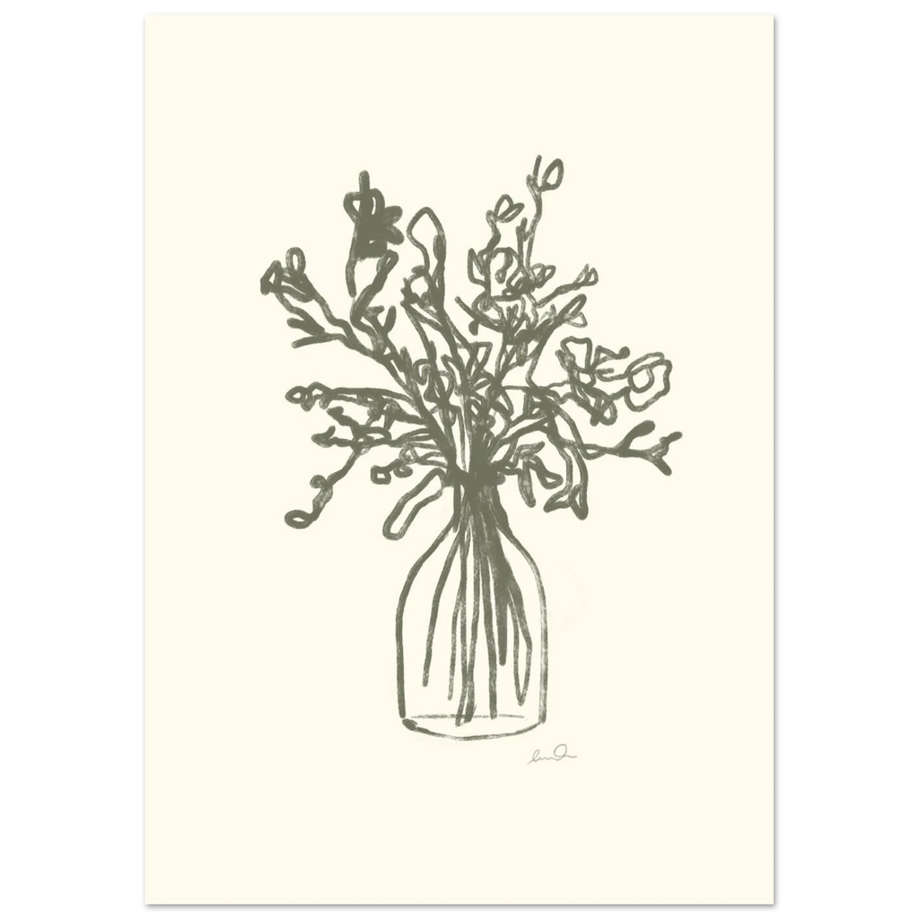 Le bouquet, affiche illustrée d'Émilie J. Ouellet – visuel 7