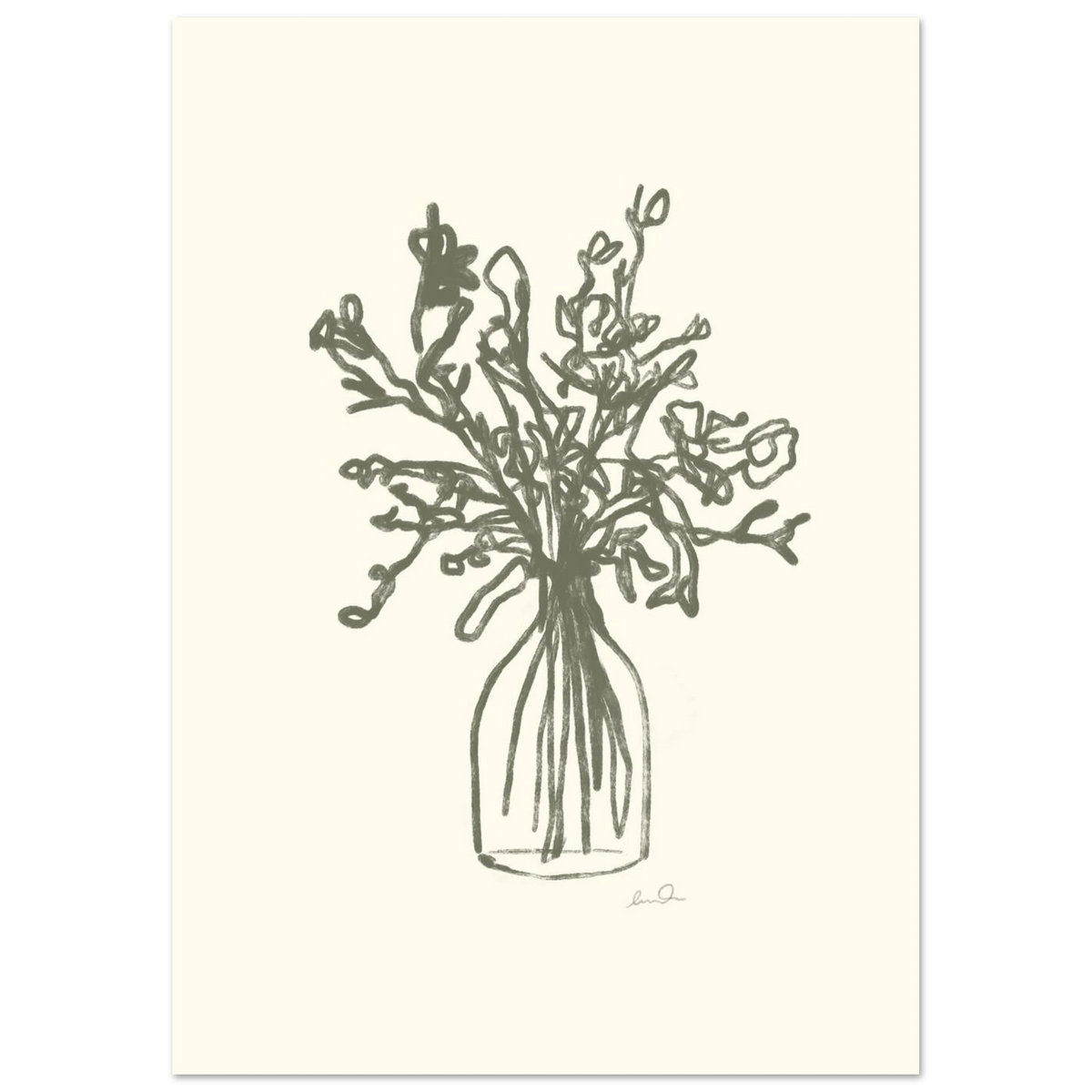 Le bouquet, affiche illustrée d'Émilie J. Ouellet – visuel 7