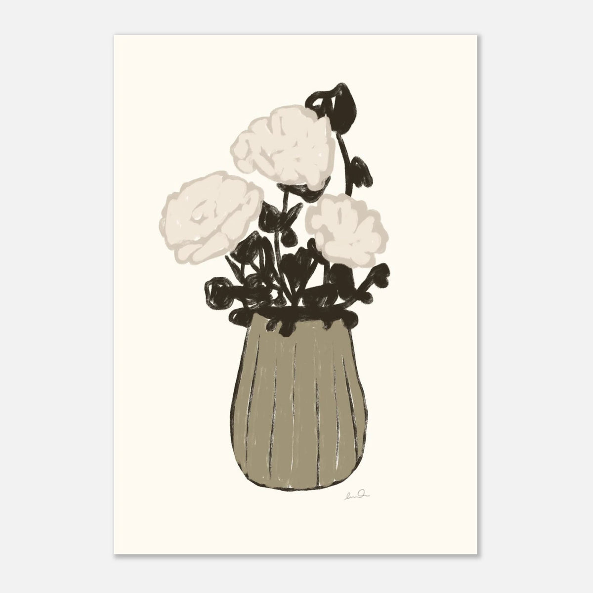 Le bouquet, affiche illustrée d'Émilie J. Ouellet – visuel 8