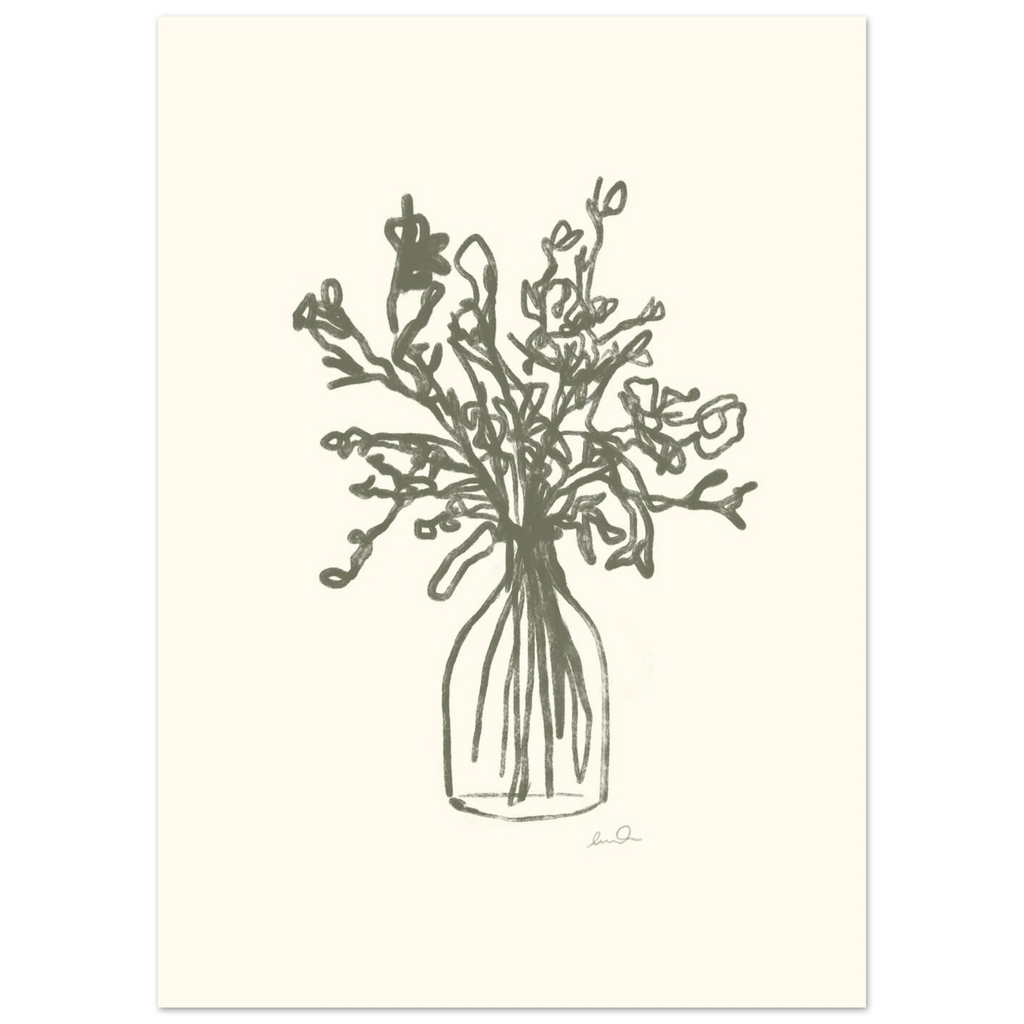 Le bouquet, affiche illustrée d'Émilie J. Ouellet – visuel 8