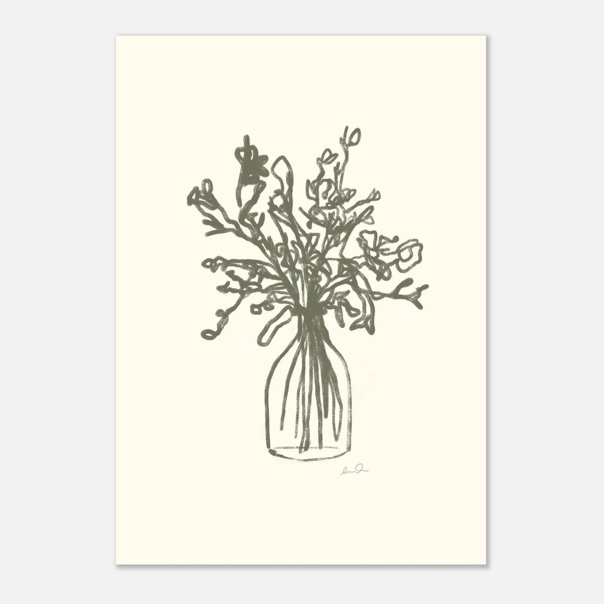 Le bouquet, affiche illustrée d'Émilie J. Ouellet – visuel 9