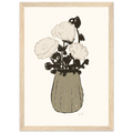 Le bouquet, affiche illustrée d'Émilie J. Ouellet encadrée – visuel 6