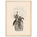 Le bouquet, affiche illustrée d'Émilie J. Ouellet encadrée – visuel 9