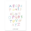 Affiche typographique « My first alphabet », ADR Gallery – visuel 3